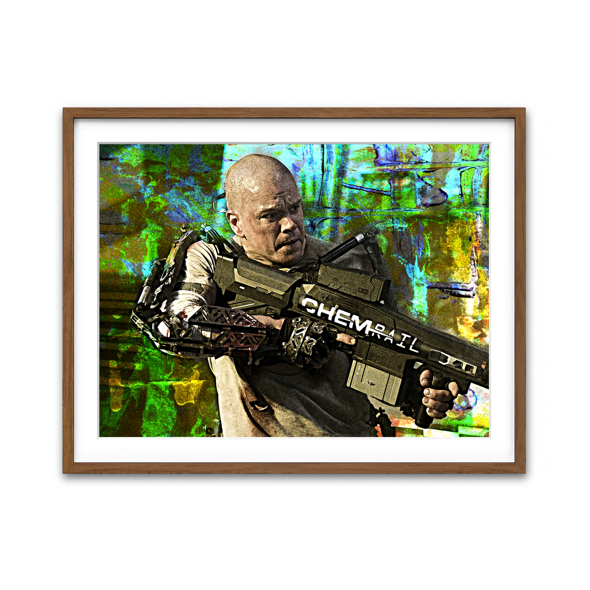 Framed Print 4x3 Walnut