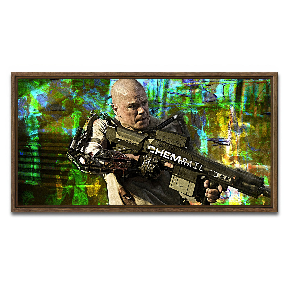 AUTO-MOCKUP WHITE | Elysium-Max | 1 Piece | Walnut Framed Canvas | group=2x1