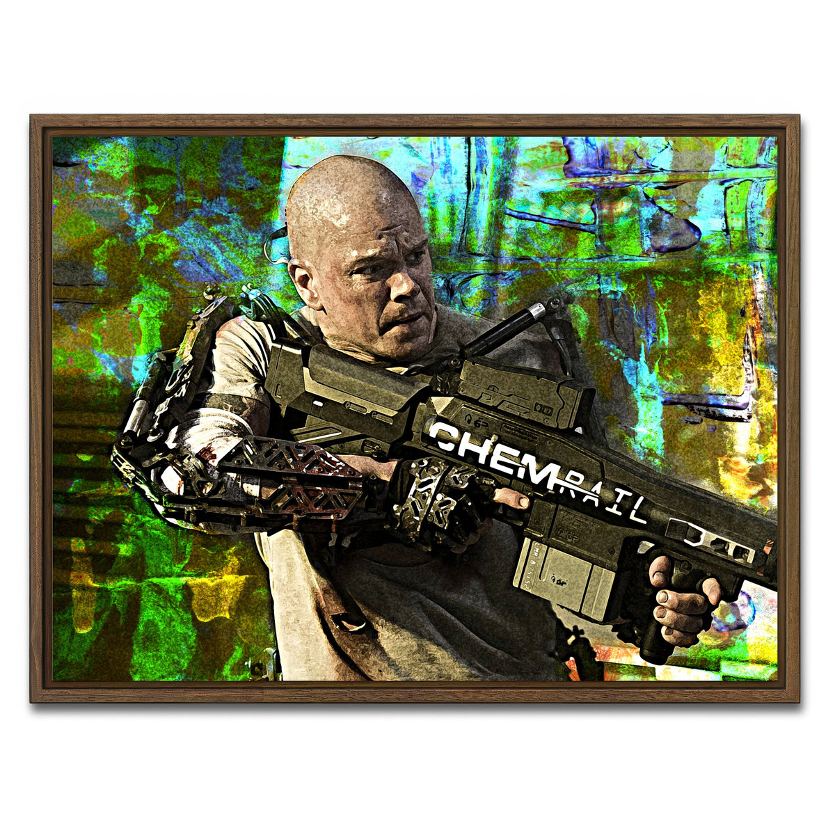 AUTO-MOCKUP WHITE | Elysium-Max | 1 Piece | Walnut Framed Canvas | group=4x3