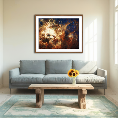 AUTO-MOCKUP ROOM | Embers Of Stars Wall Art