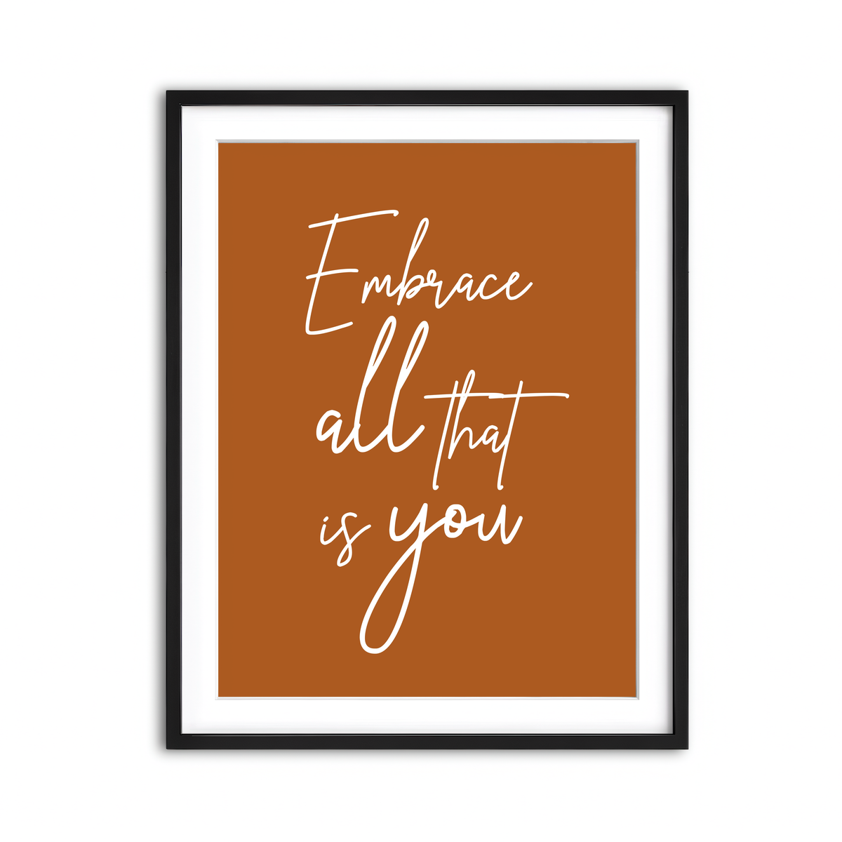 Framed Print 3x4 Black