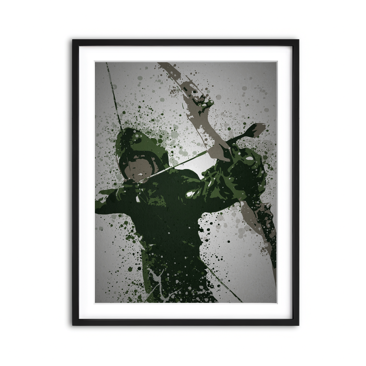 Framed Print 3x4 Black