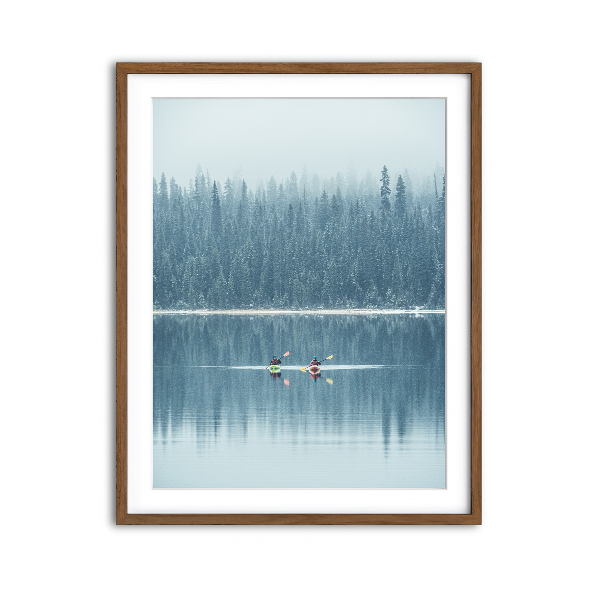 Framed Print 3x4 Walnut