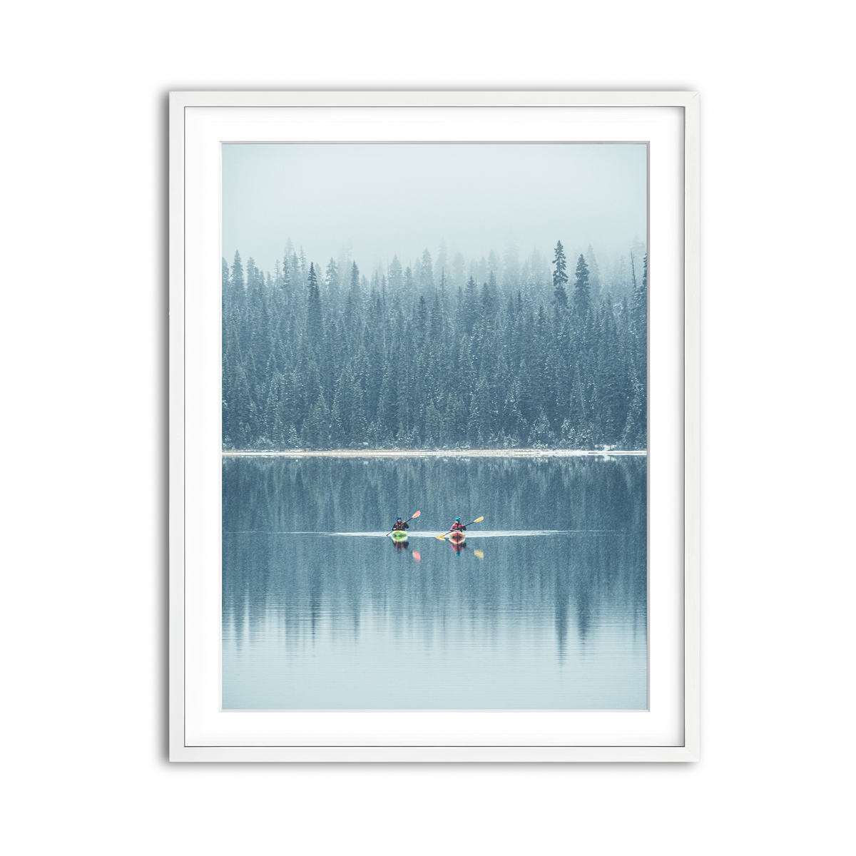 Framed Print 3x4 White