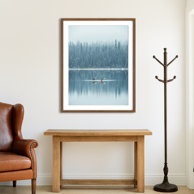 AUTO-MOCKUP ROOM | Emerald Lake Wall Art
