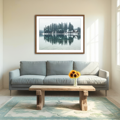 AUTO-MOCKUP ROOM | Emerald Lodge Wall Art