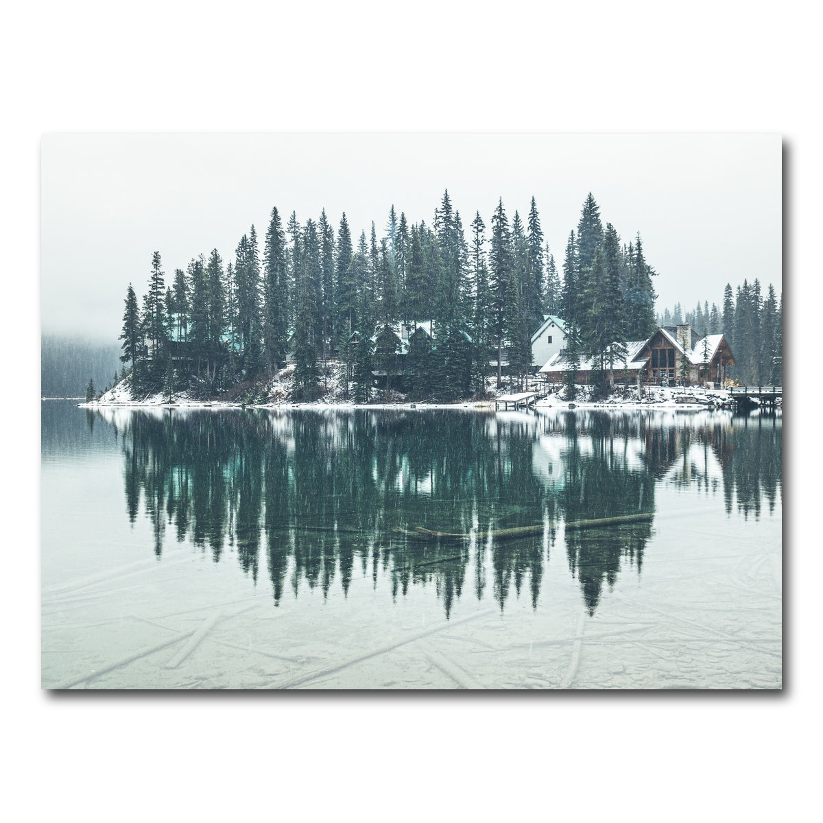AUTO-MOCKUP WHITE | Emerald Lodge | 1 Piece | Gallery Wrap Canvas | group=4x3