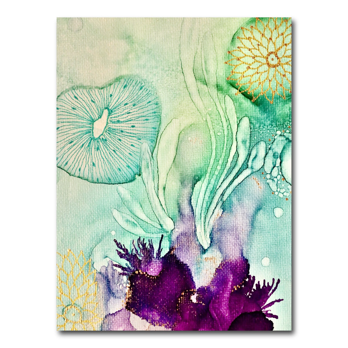 AUTO-MOCKUP WHITE | Emerald Waters | 1 Piece | Gallery Wrap Canvas | group=3x4