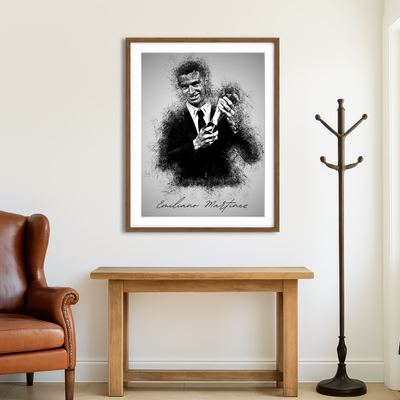 AUTO-MOCKUP ROOM | Emiliano Martinez Wall Art