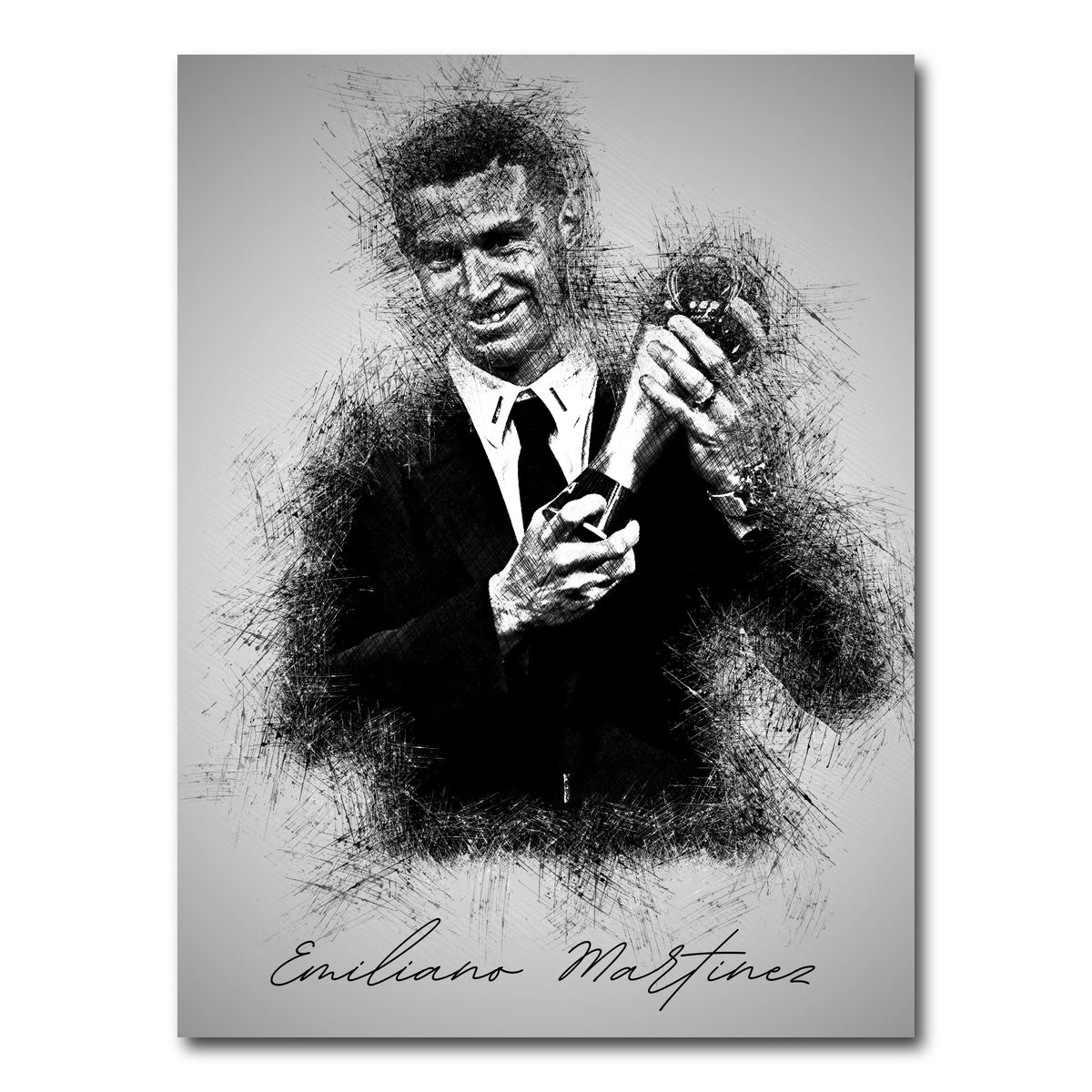 AUTO-MOCKUP WHITE | Emiliano Martinez | 1 Piece | Gallery Wrap Canvas | group=3x4