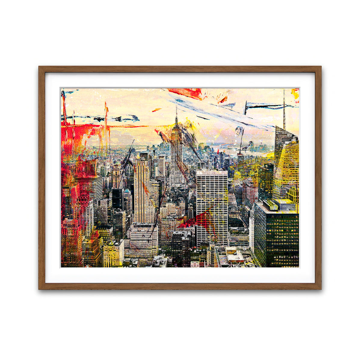 Framed Print 4x3 Walnut