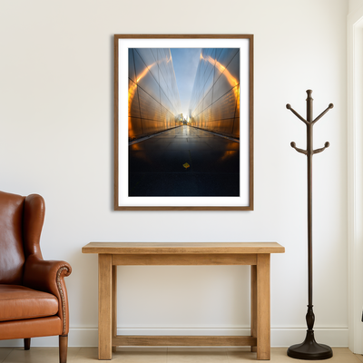 AUTO-MOCKUP ROOM | Empty Sky Memorial Wall Art