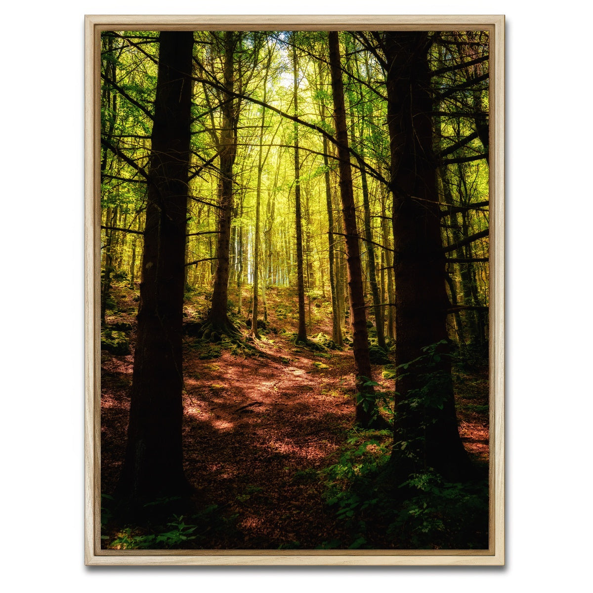 AUTO-MOCKUP WHITE | Enchanting Forest Vol. 2 | 1 Piece | Natural Framed Canvas | group=3x4