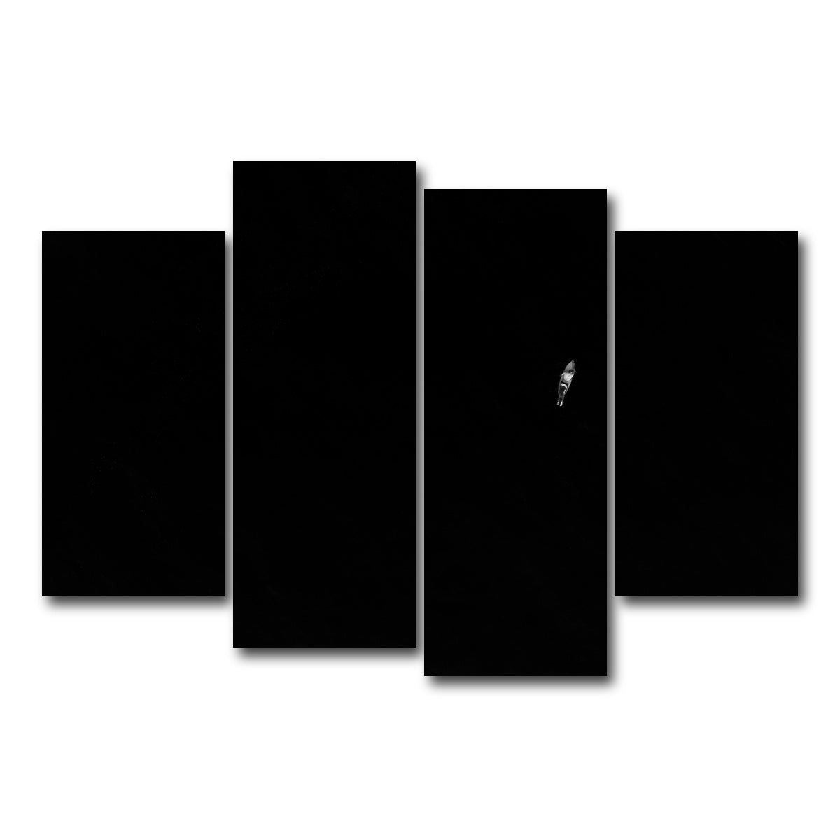 AUTO-MOCKUP WHITE | Enough | 4 Piece | Gallery Wrap Canvas | group=4_short