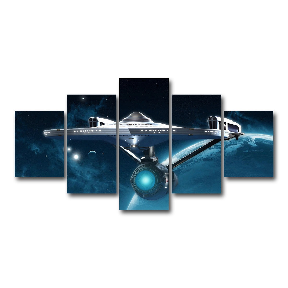 AUTO-MOCKUP WHITE | Enterprise | 5 Piece | Gallery Wrapped | group=5_short
