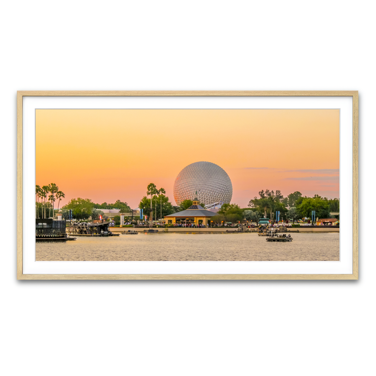 Framed Print 2x1 Natural
