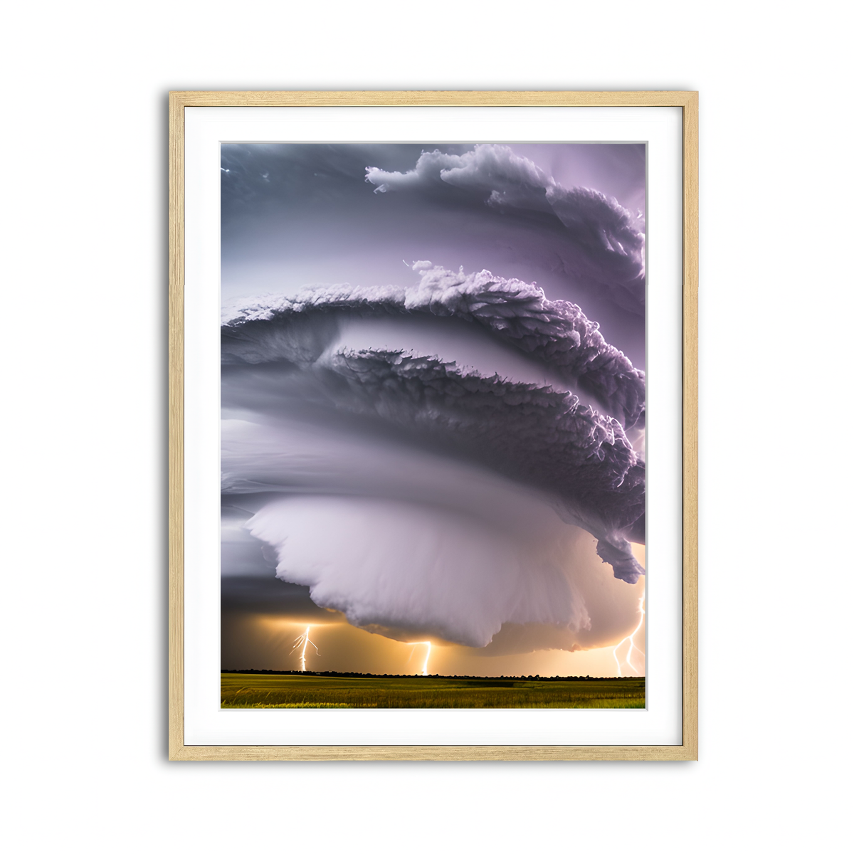 Framed Print 3x4 Natural