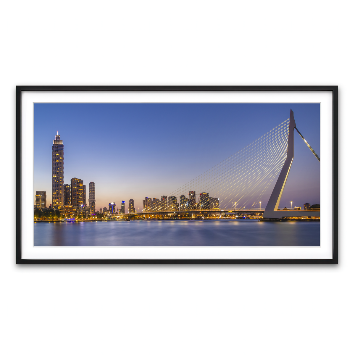 Framed Print 2x1 Black