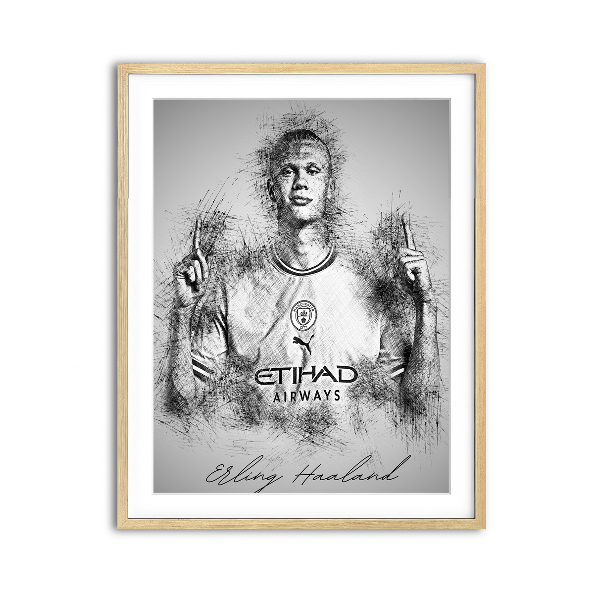 Framed Print 3x4 Natural