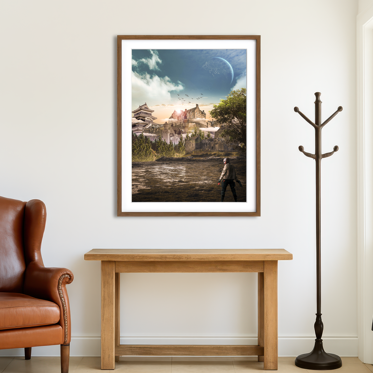 AUTO-MOCKUP ROOM | Espionage Wall Art