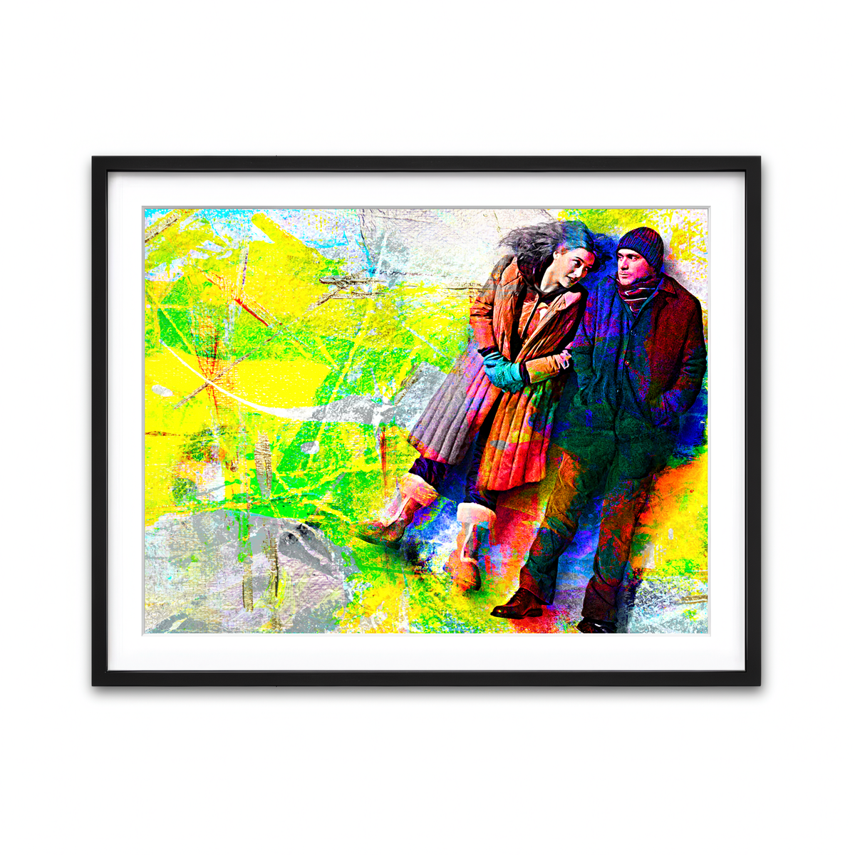 Framed Print 4x3 Black