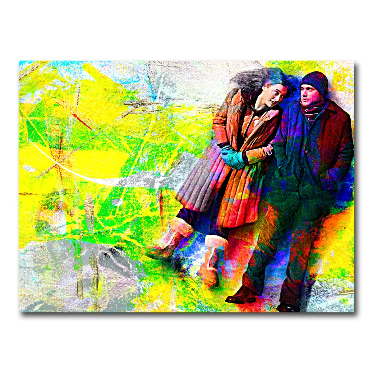 AUTO-MOCKUP WHITE | Eternal Sunshine of the Spotless Mind | 1 Piece | Gallery Wrap Canvas | group=4x3