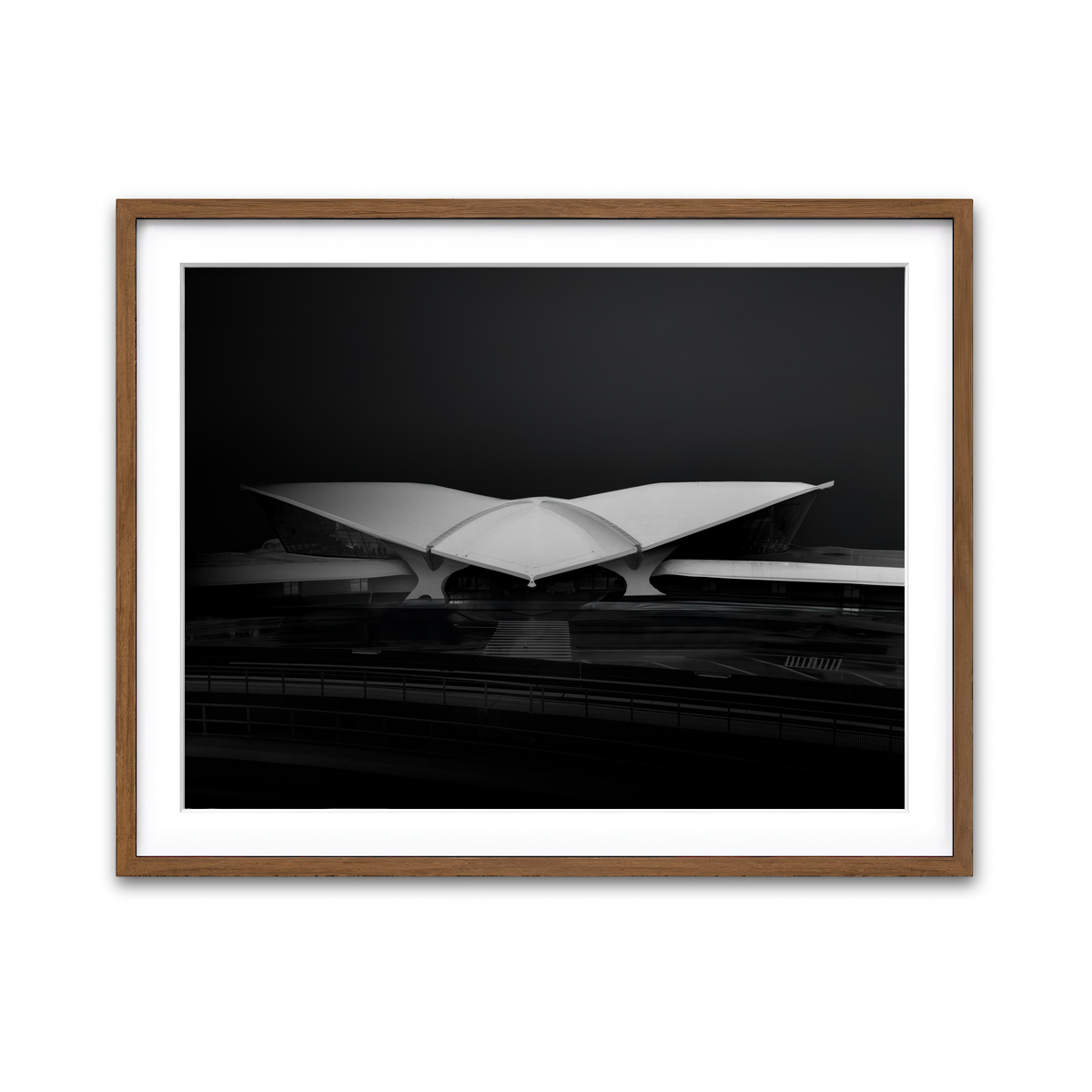 Framed Print 4x3 Walnut