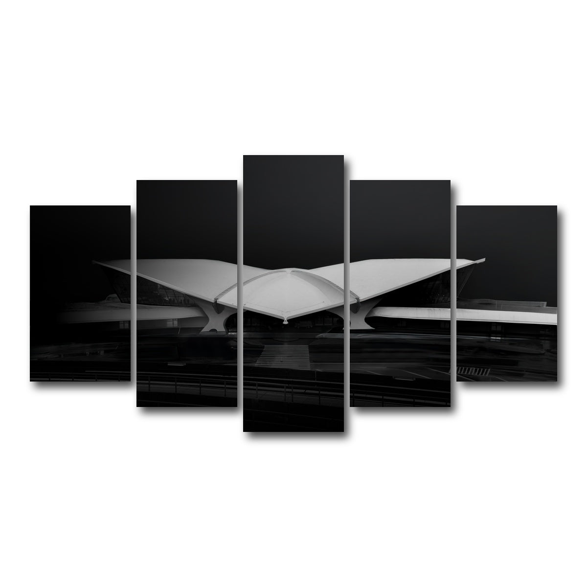 AUTO-MOCKUP WHITE | Ethereal Wings | 5 Piece | Gallery Wrap Canvas | group=5_normal