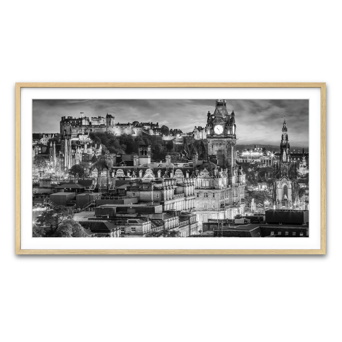 Framed Print 2x1 Natural