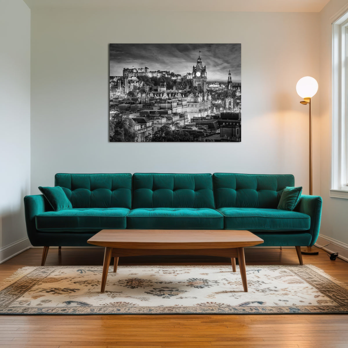 AUTO-MOCKUP ROOM | Evening impression from Edinburgh