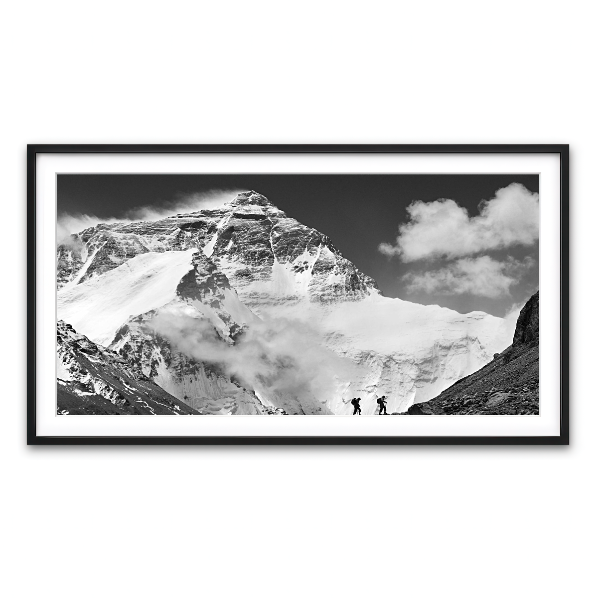 Framed Print 2x1 Black
