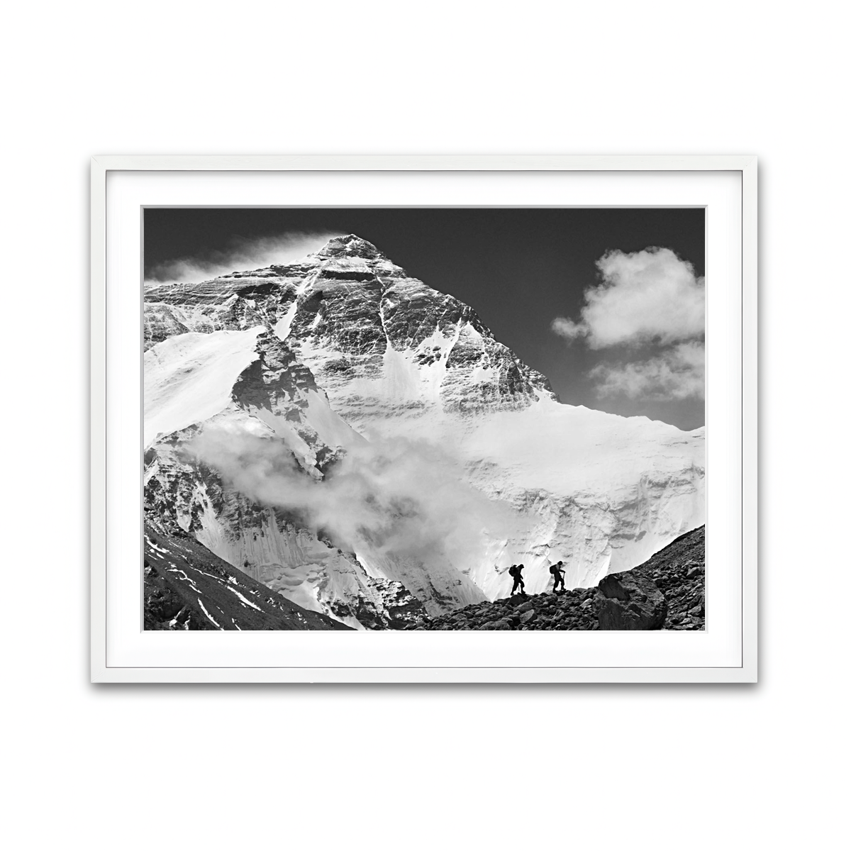 Framed Print 4x3 White