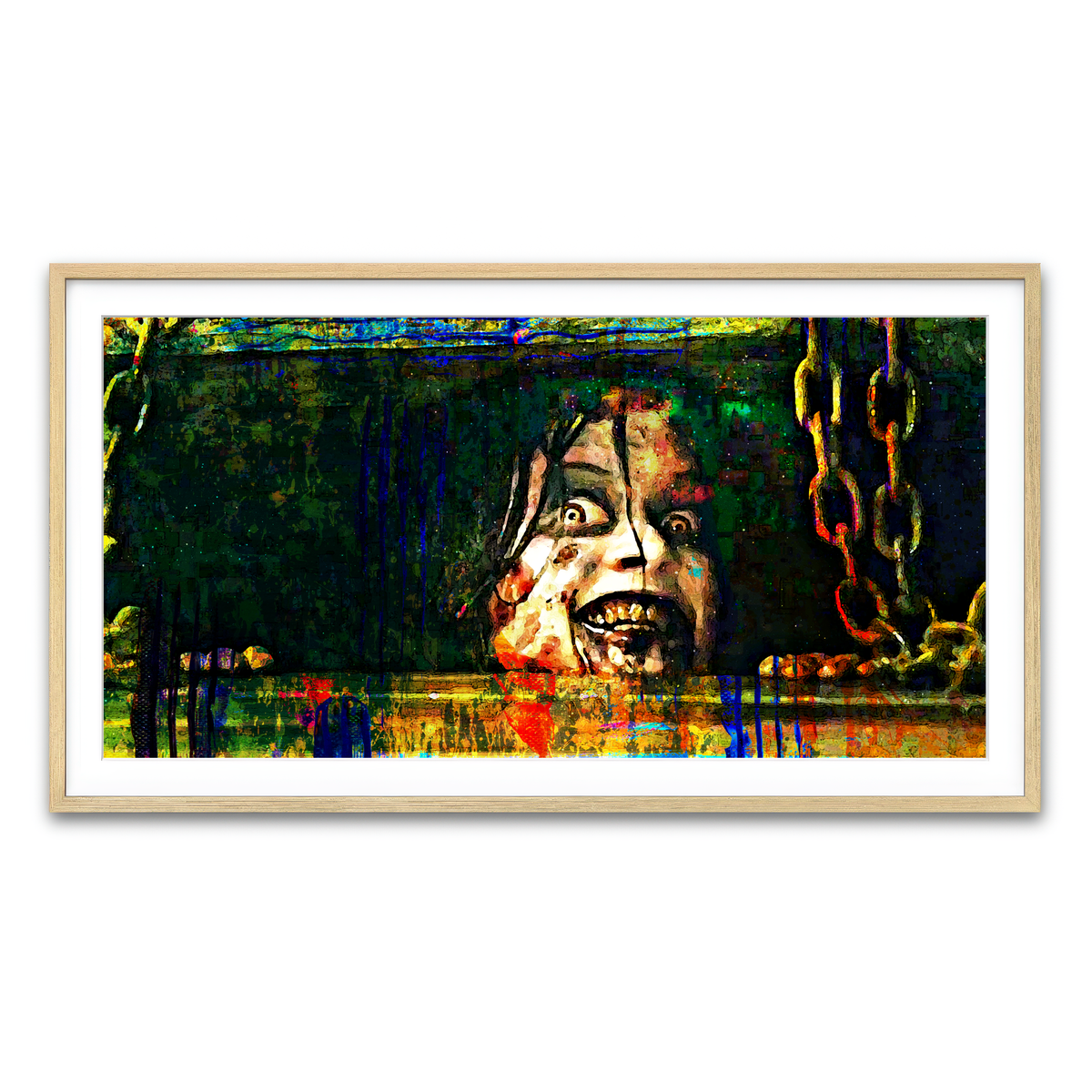 Framed Print 2x1 Natural