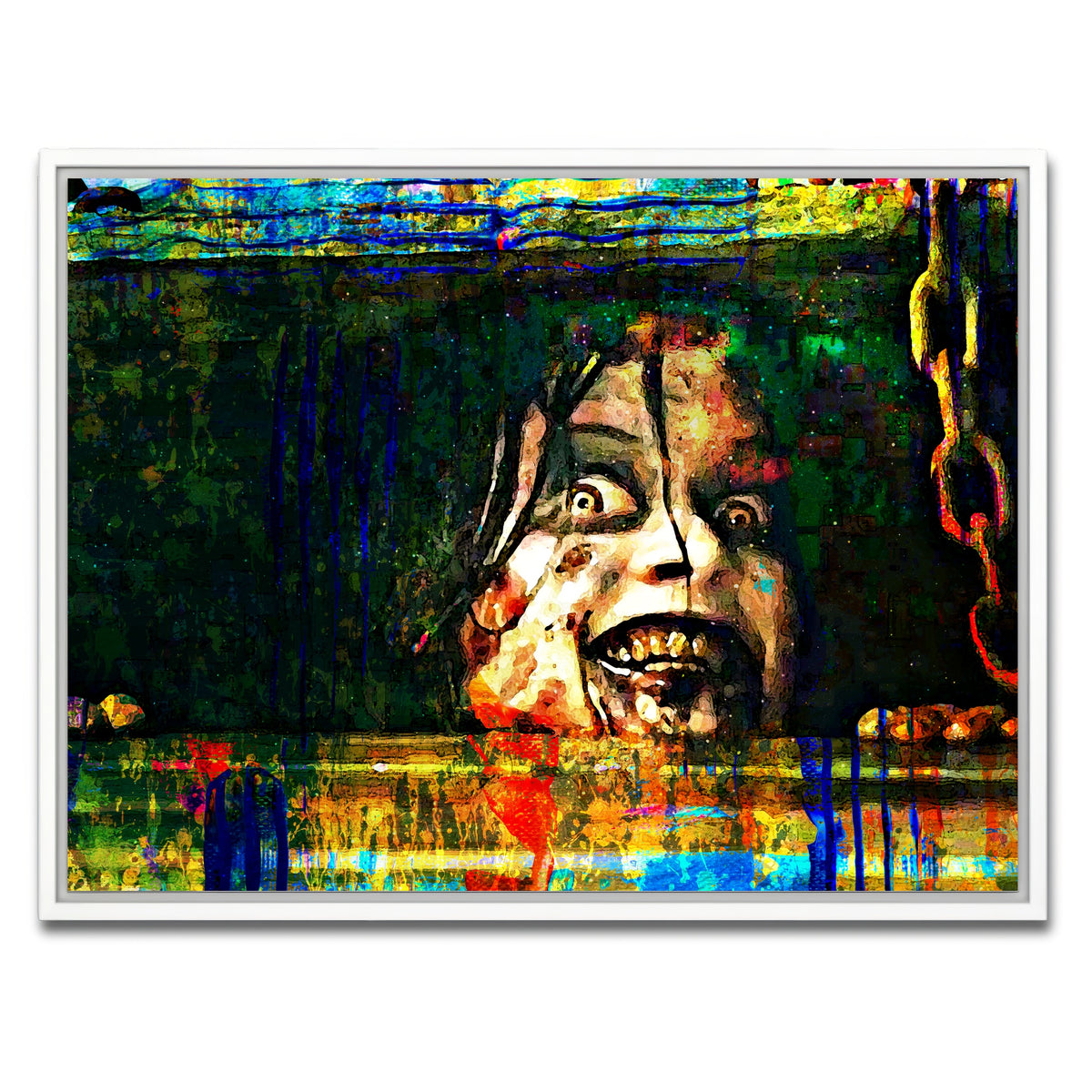 AUTO-MOCKUP WHITE | Evil Mia | 1 Piece | White Framed Canvas | group=4x3