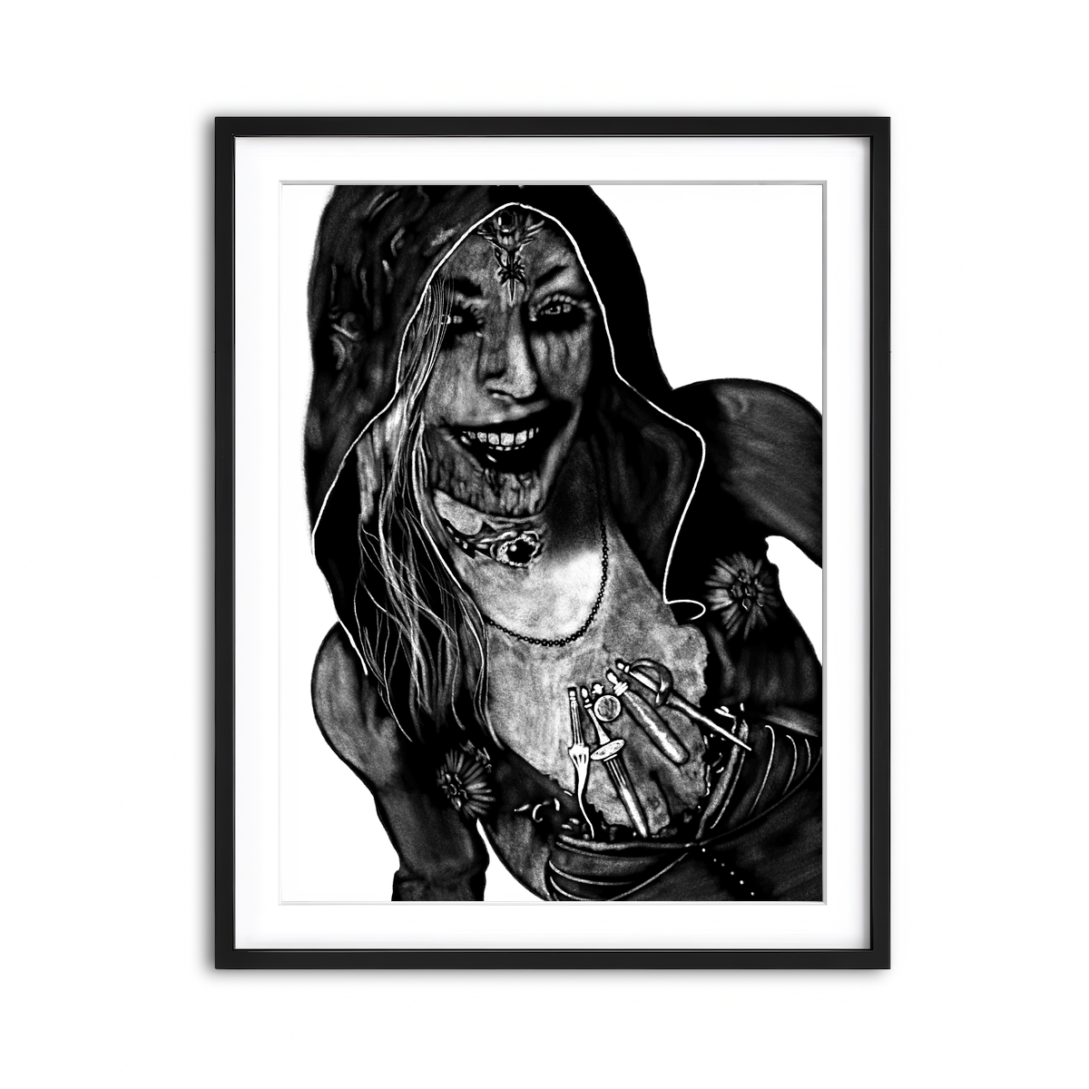 Framed Print 3x4 Black