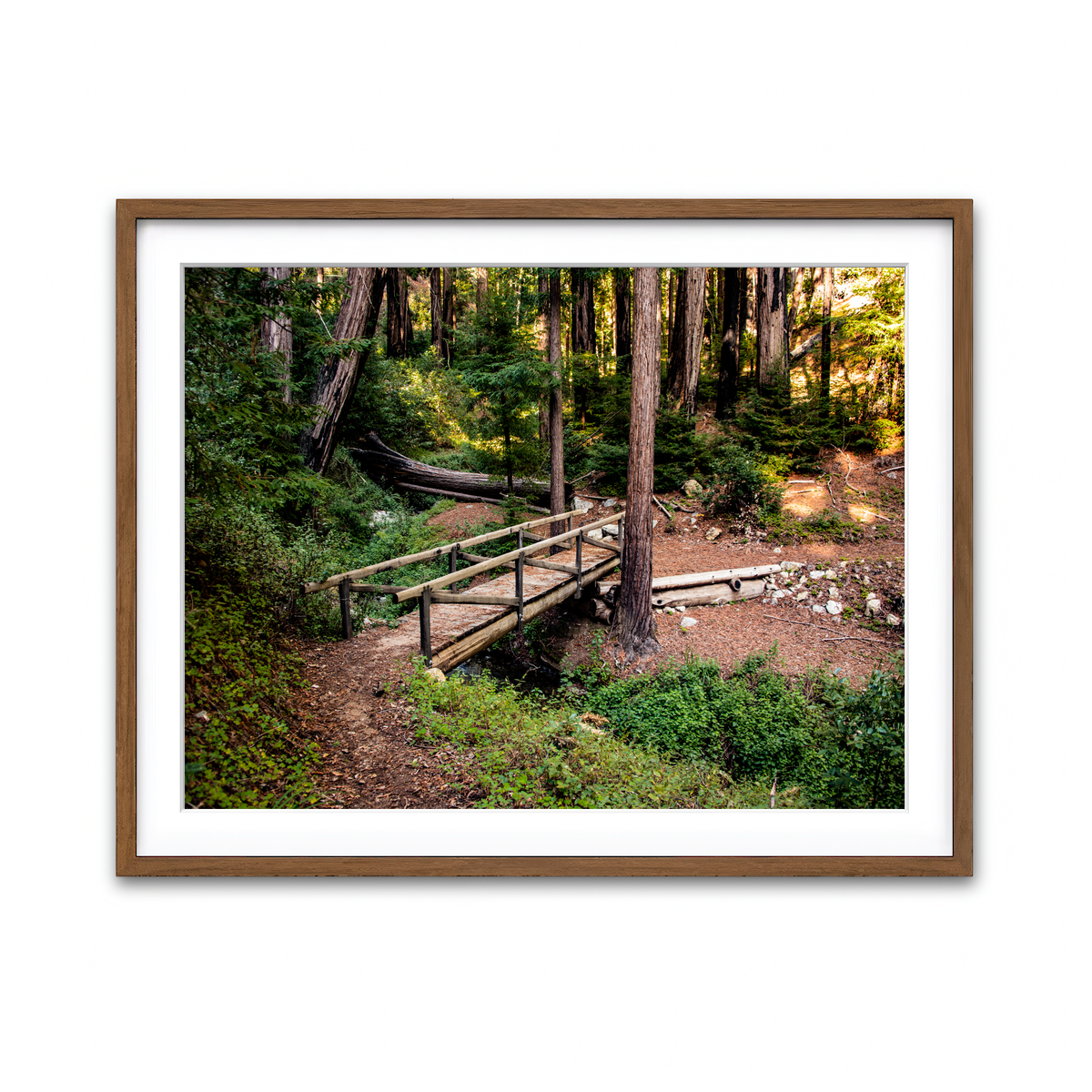 Framed Print 4x3 Walnut