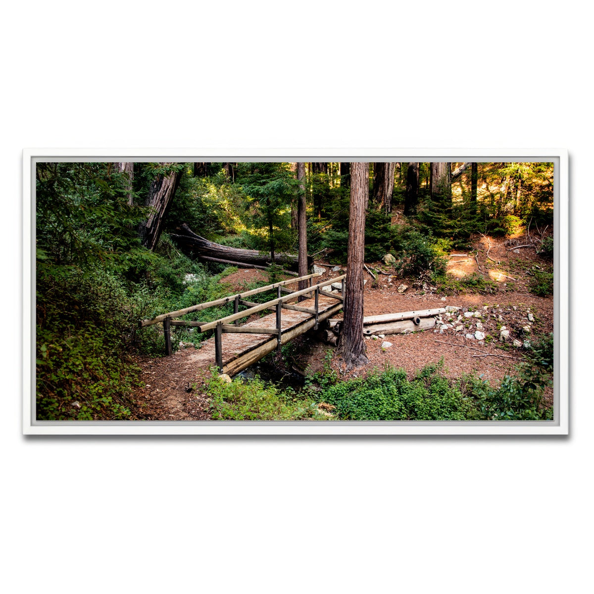 AUTO-MOCKUP WHITE | Ewoldsen Loop Bridge | 1 Piece | White Framed Canvas | group=2x1