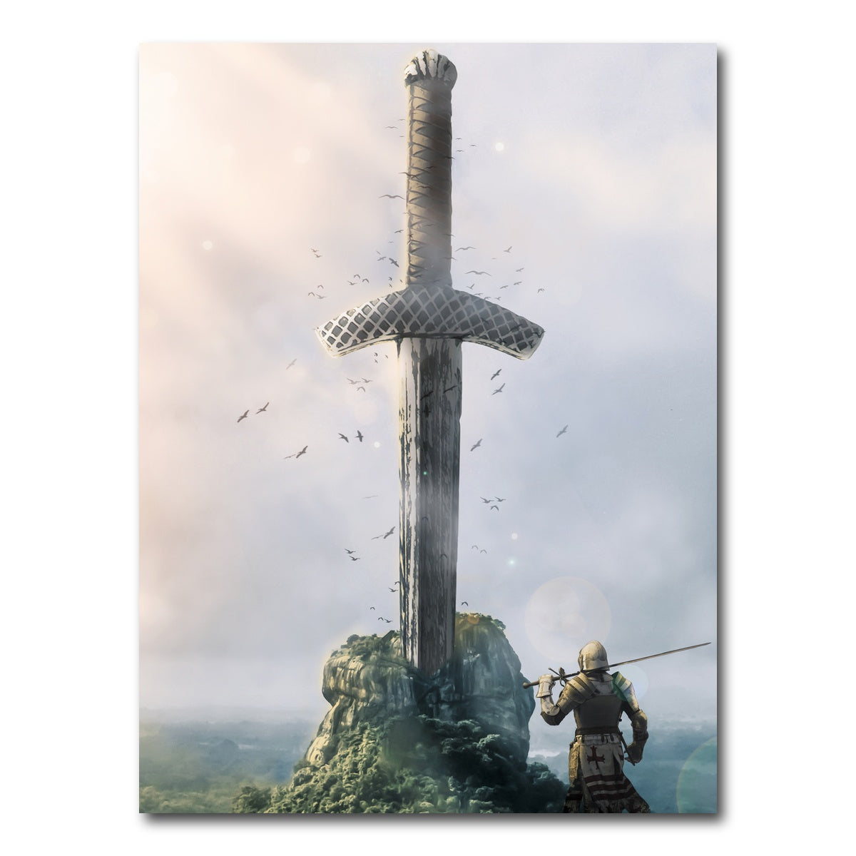 AUTO-MOCKUP WHITE | Excalibur | 1 Piece | Gallery Wrap Canvas | group=3x4