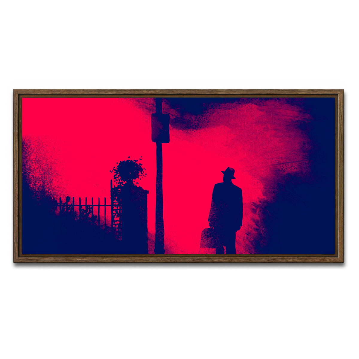 AUTO-MOCKUP WHITE | Exorcism | 1 Piece | Walnut Framed Canvas | group=2x1