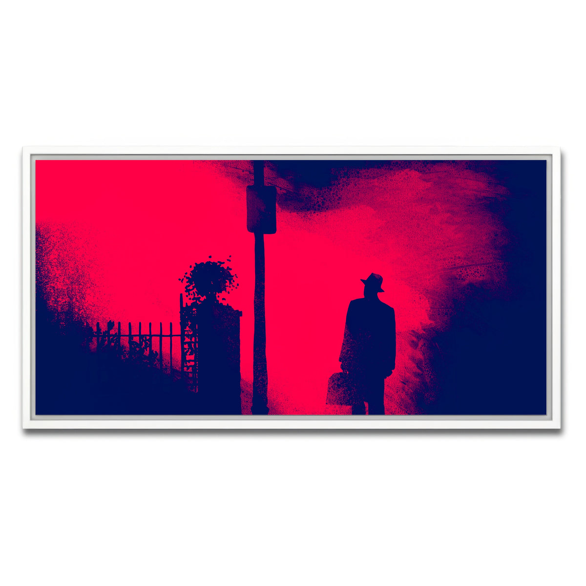 AUTO-MOCKUP WHITE | Exorcism | 1 Piece | White Framed Canvas | group=2x1