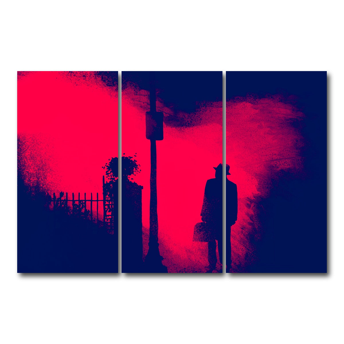 AUTO-MOCKUP WHITE | Exorcism | 3 Piece | Gallery Wrap Canvas | group=12x24