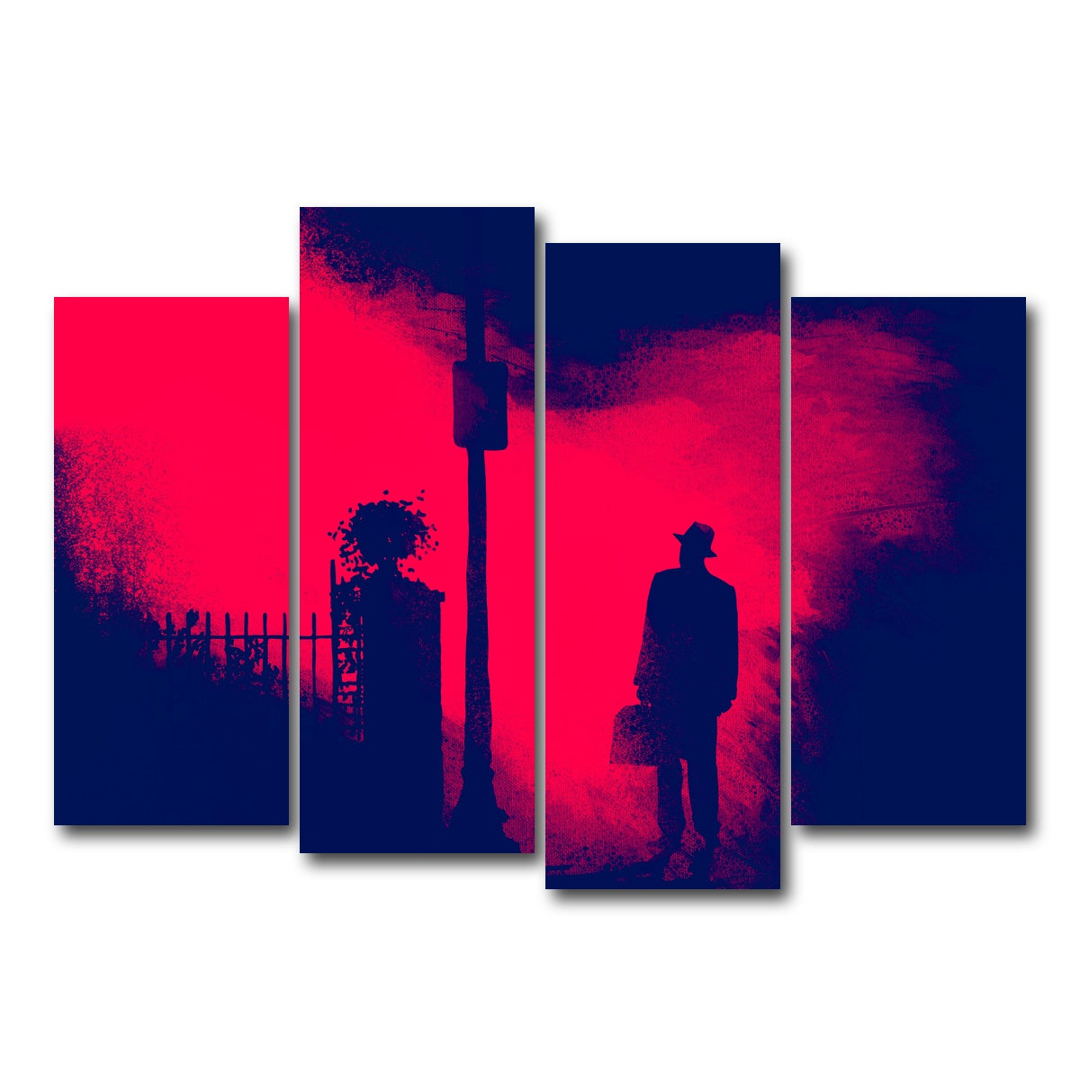 AUTO-MOCKUP WHITE | Exorcism | 4 Piece | Gallery Wrap Canvas | group=4_normal