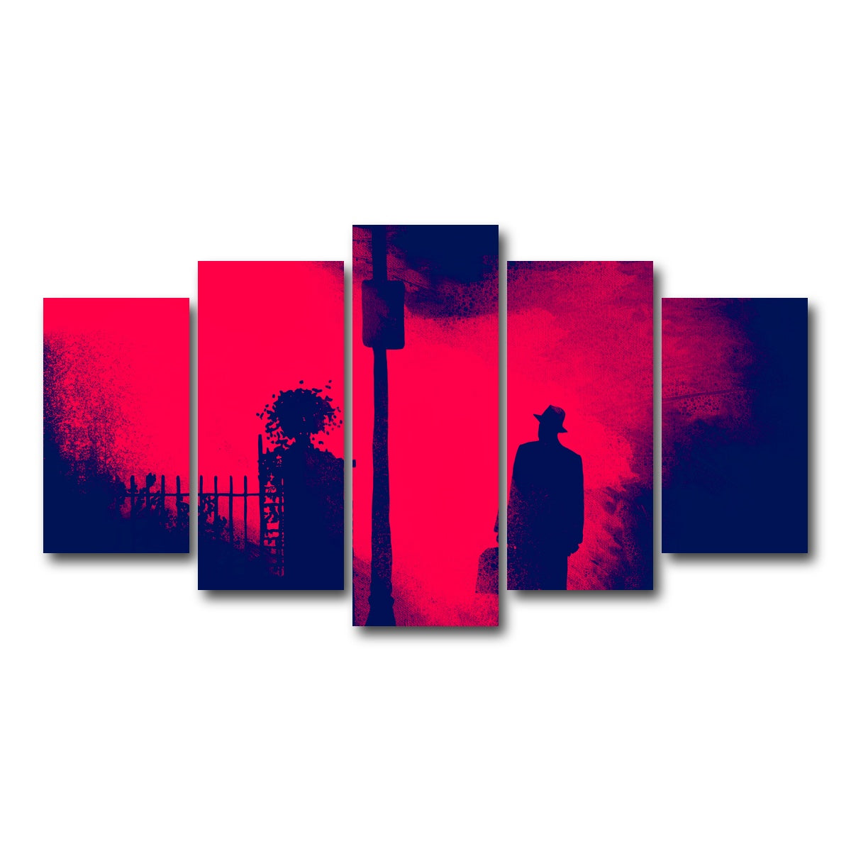 AUTO-MOCKUP WHITE | Exorcism | 5 Piece | Gallery Wrap Canvas | group=5_normal