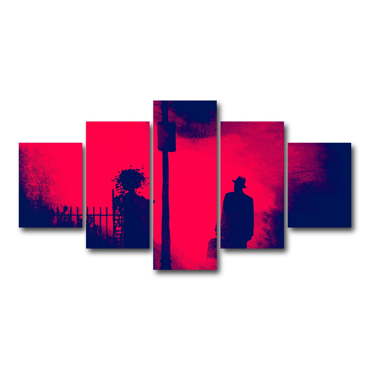 AUTO-MOCKUP WHITE | Exorcism | 5 Piece | Gallery Wrap Canvas | group=5_short