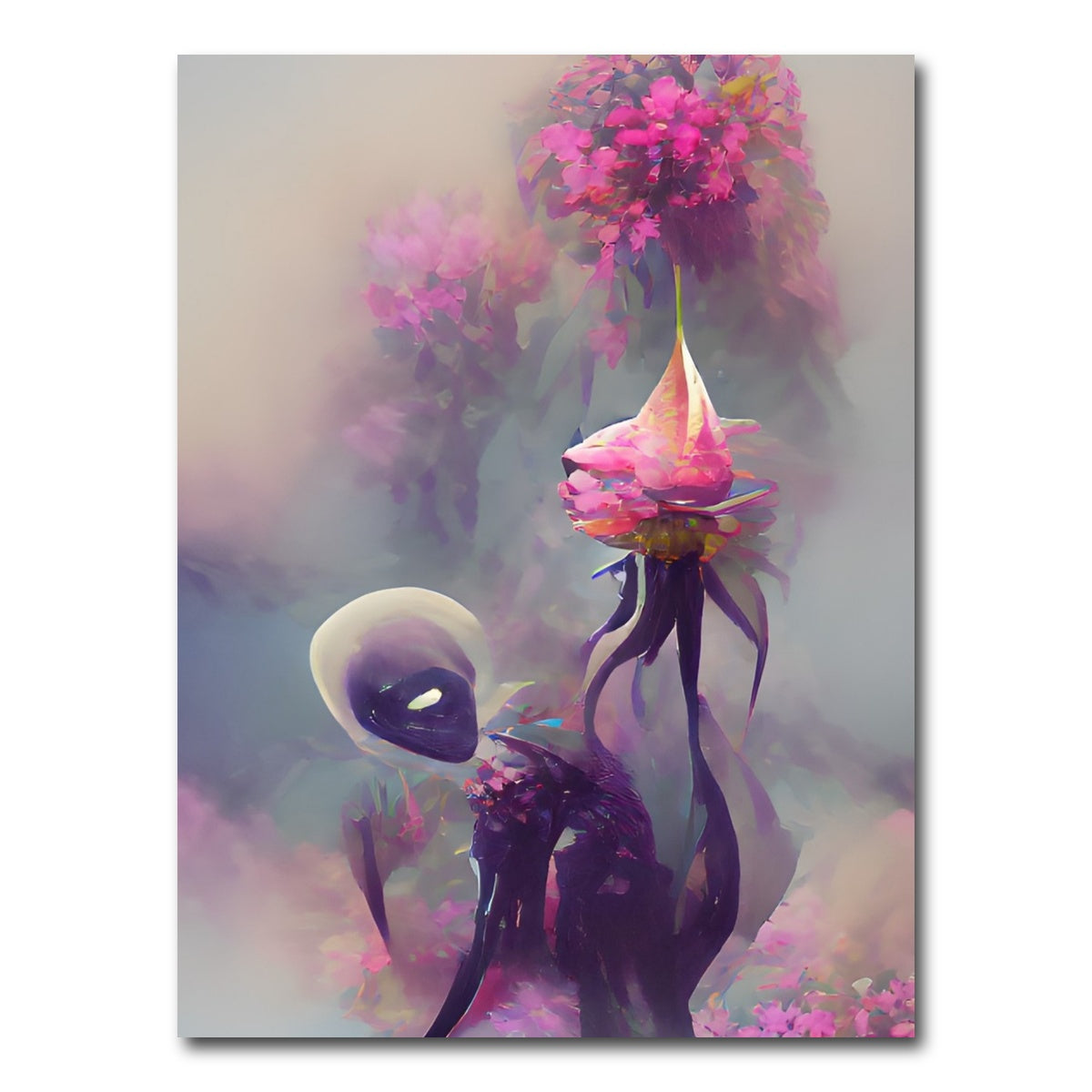 AUTO-MOCKUP WHITE | Exotic Flower | 1 Piece | Gallery Wrap Canvas | group=3x4