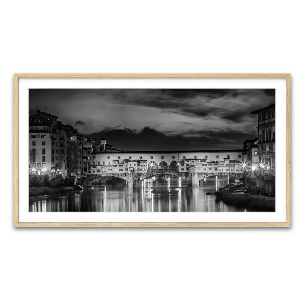 Framed Print 2x1 Natural