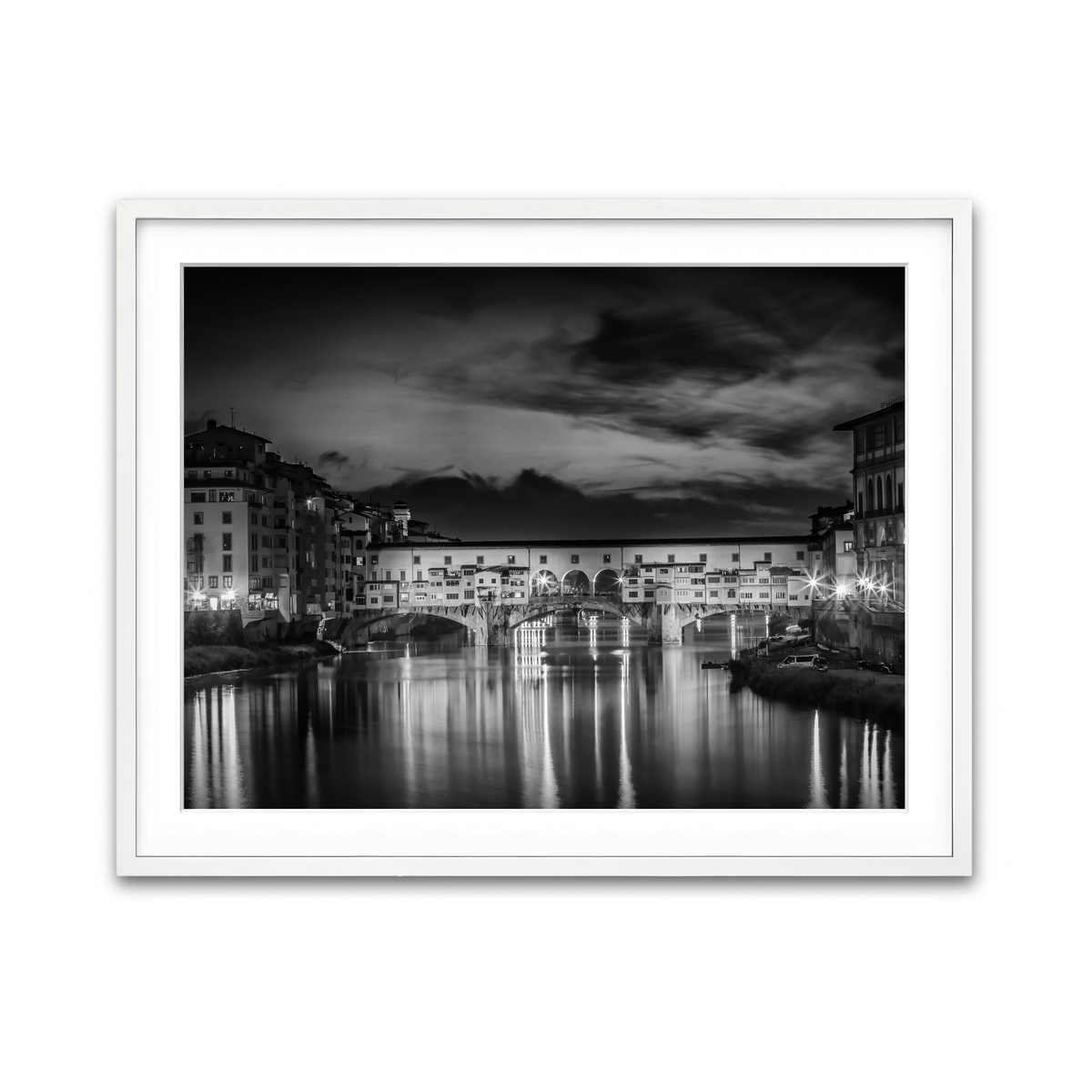 Framed Print 4x3 White