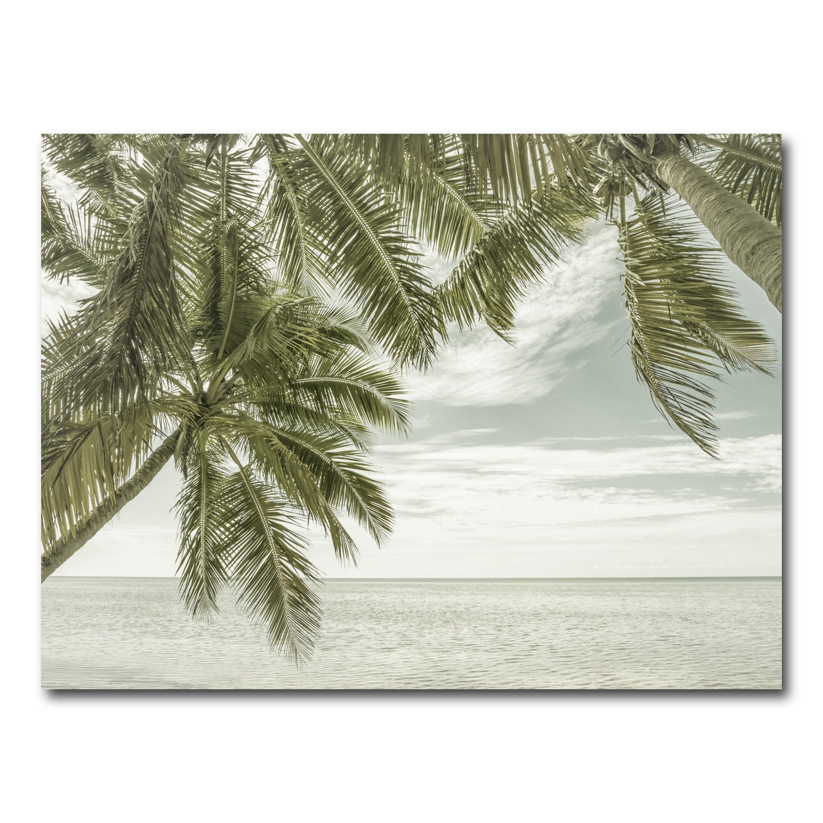 AUTO-MOCKUP WHITE | FLORIDA Vintage Oceanview | 1 Piece | Gallery Wrap Canvas | group=4x3
