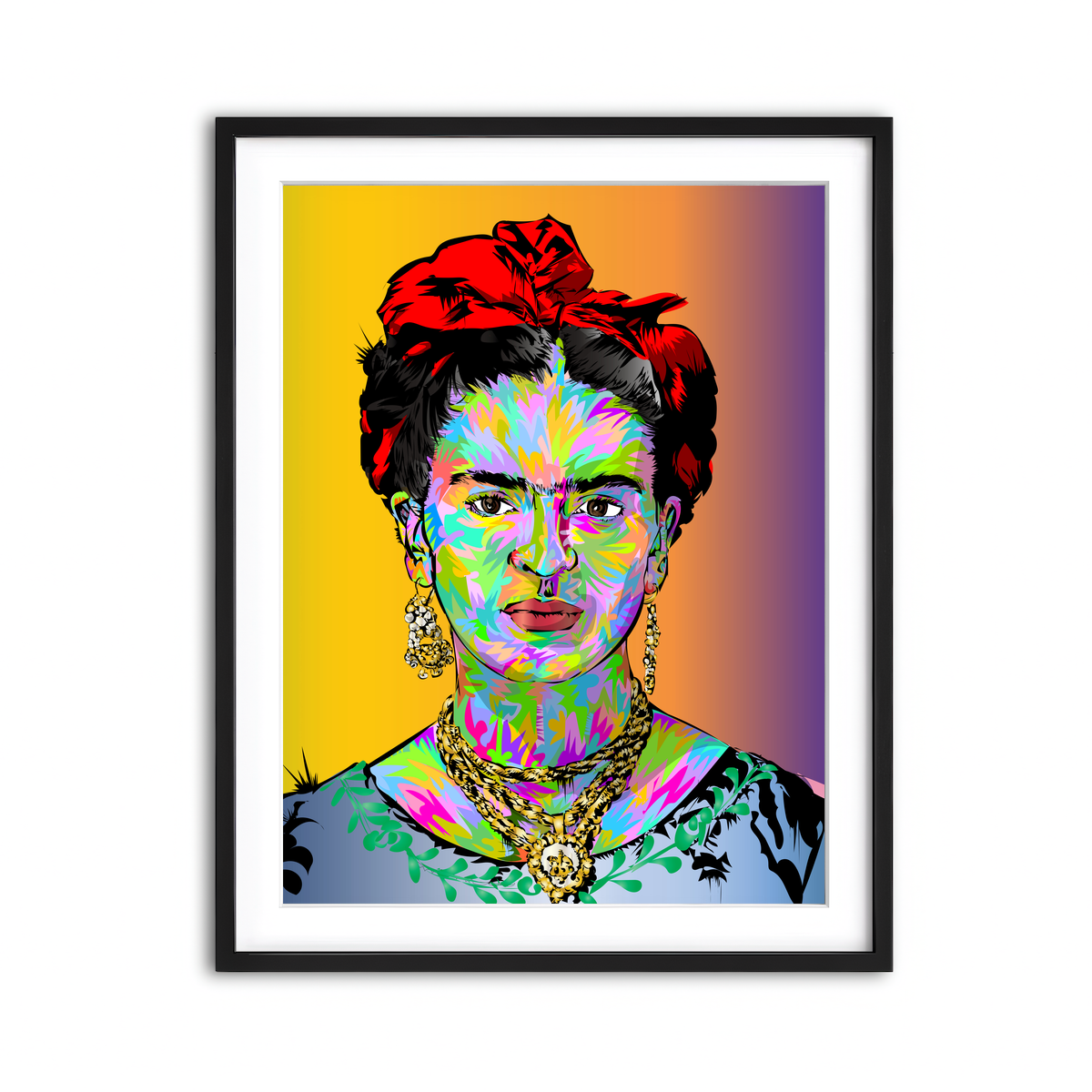 Framed Print 3x4 Black