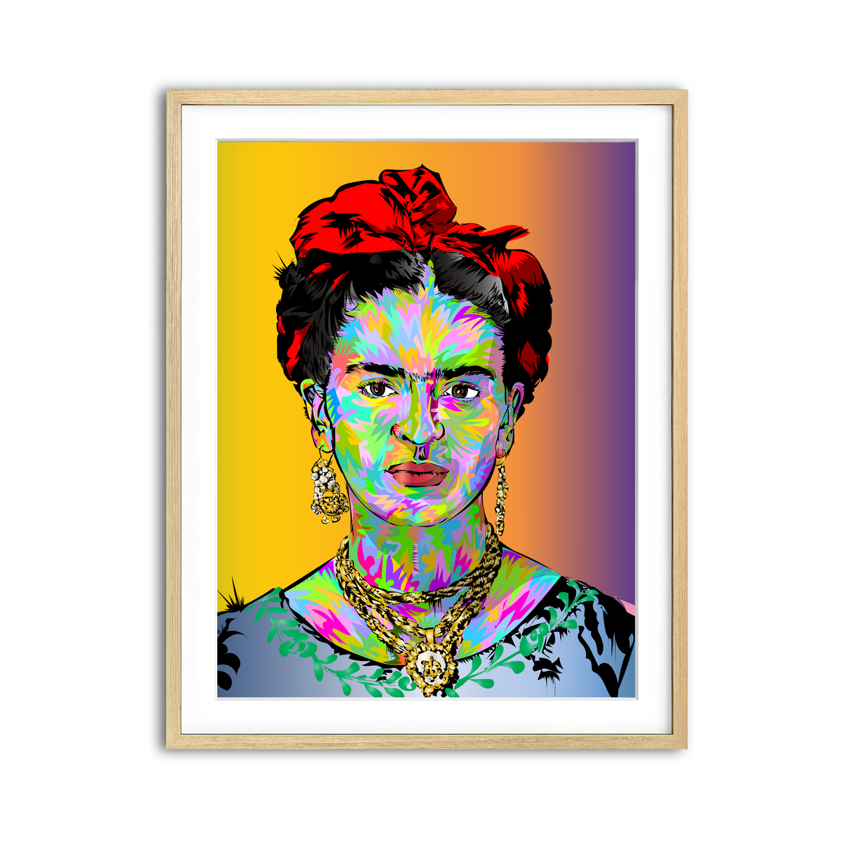 Framed Print 3x4 Natural